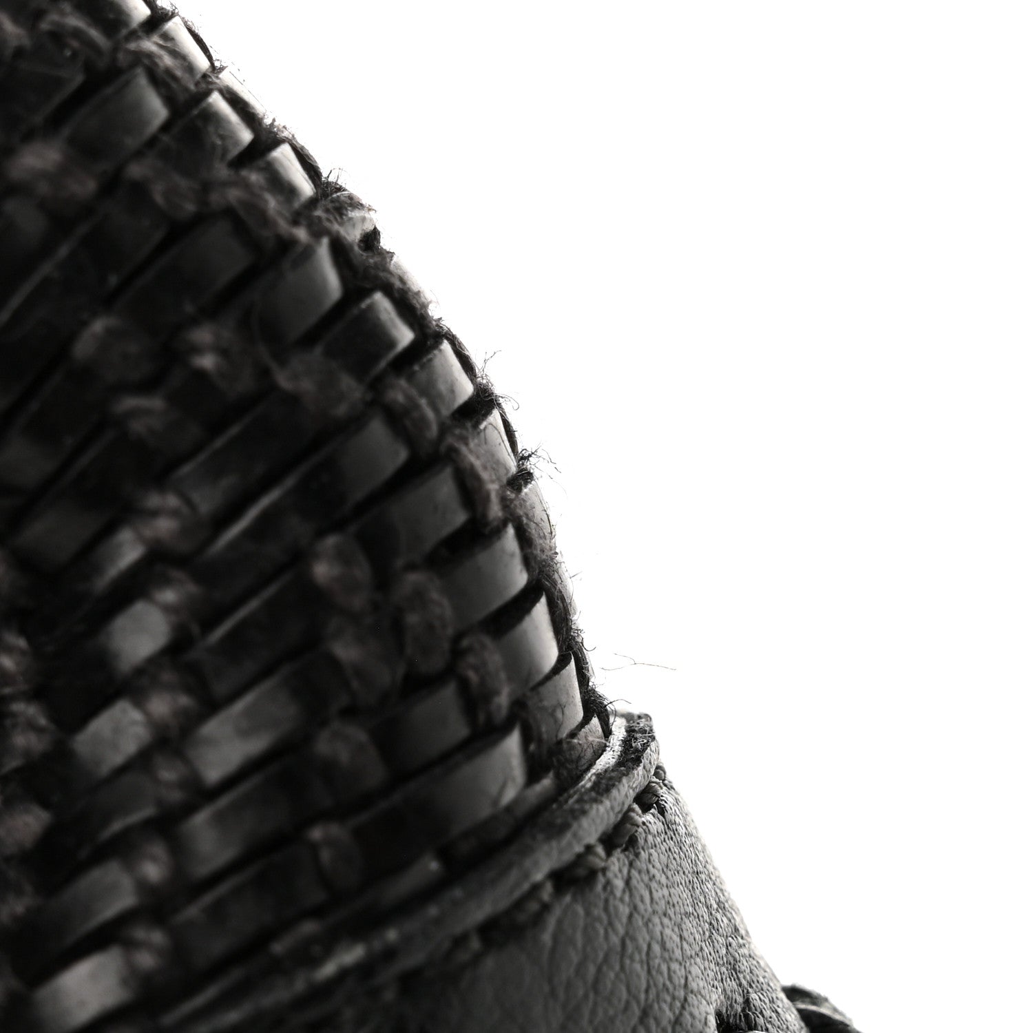 Braided Falabella Clutch Black