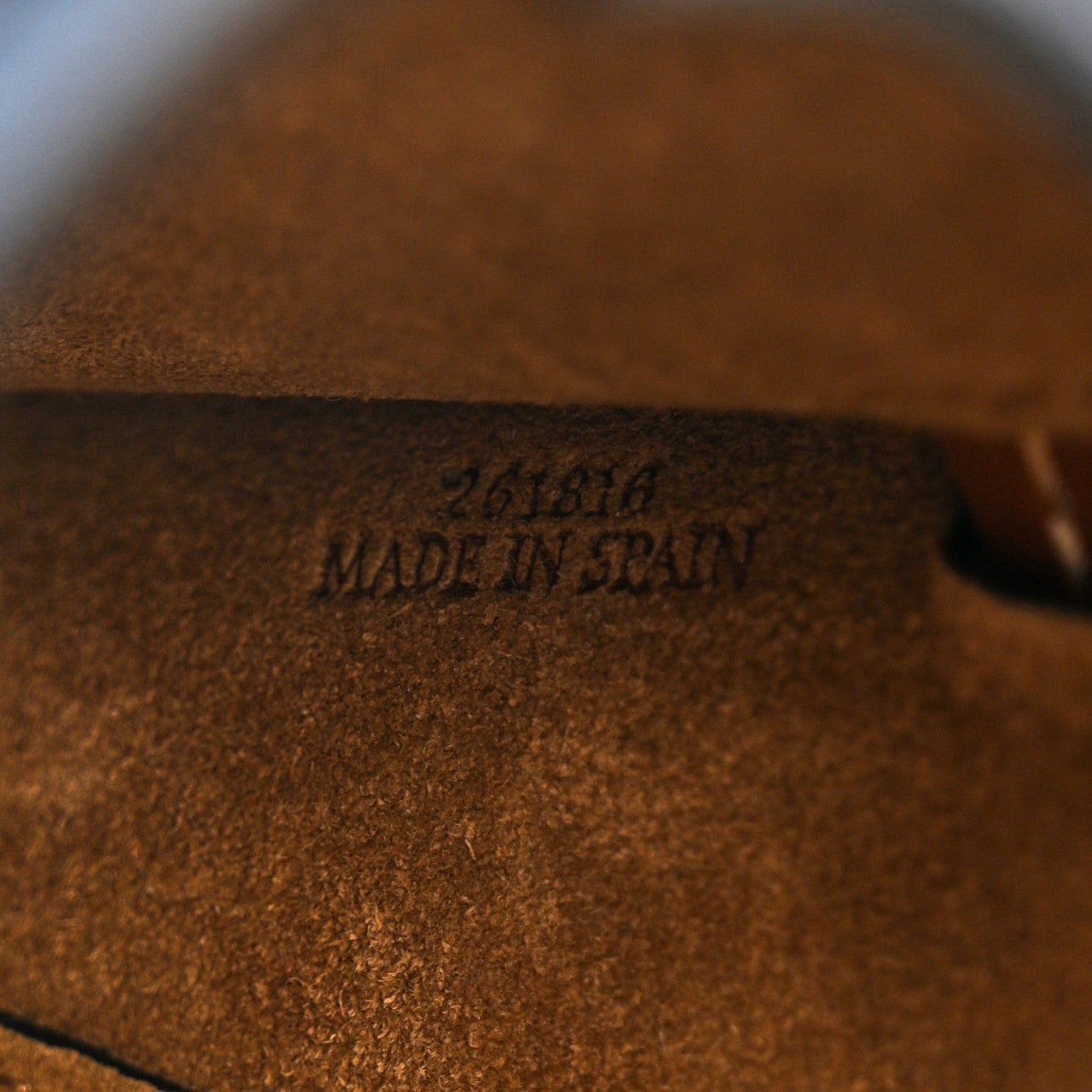 Grained Calfskin Small Gate Crossbody Bag Varsity Blue Pecan