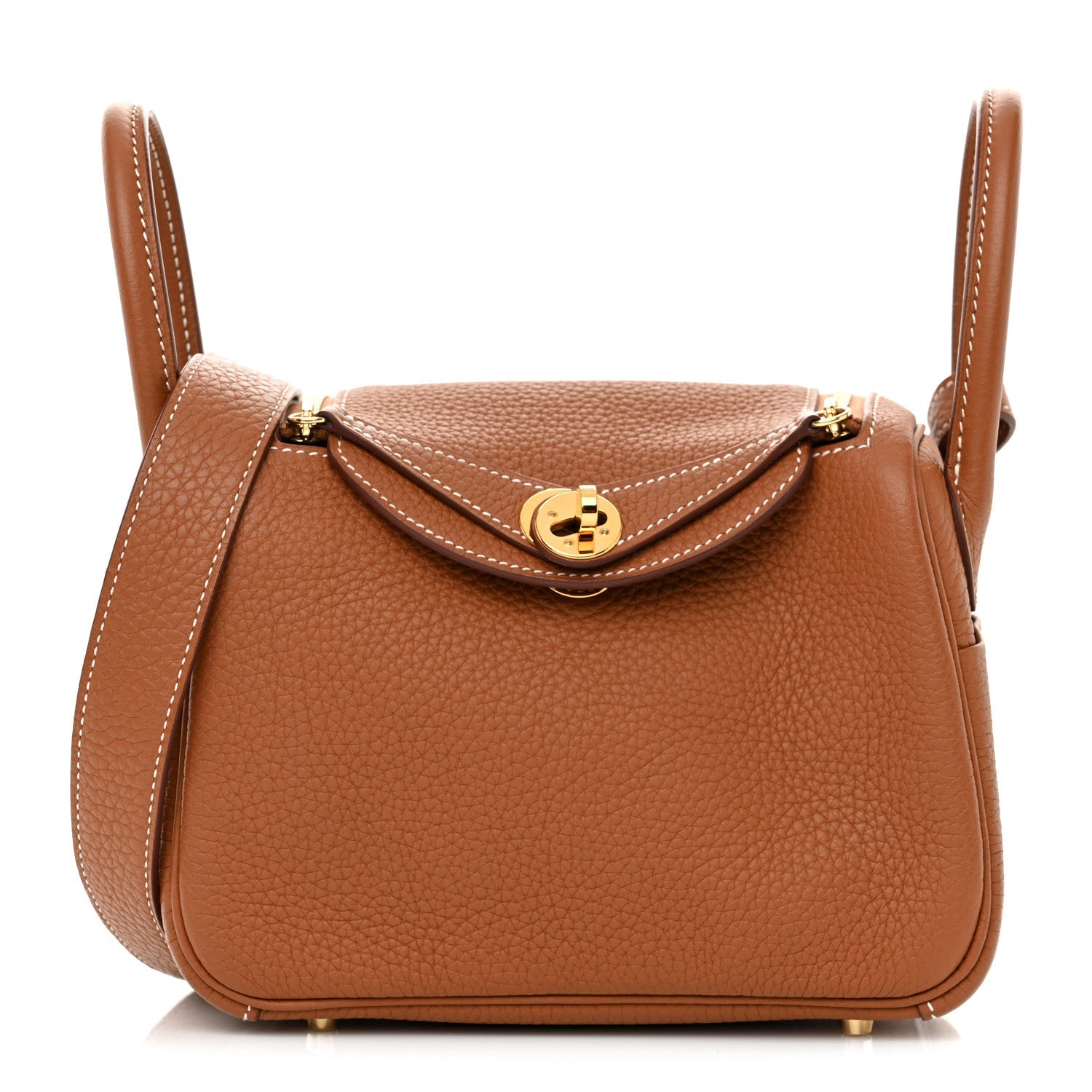 Taurillon Clemence Mini Lindy 20 Gold