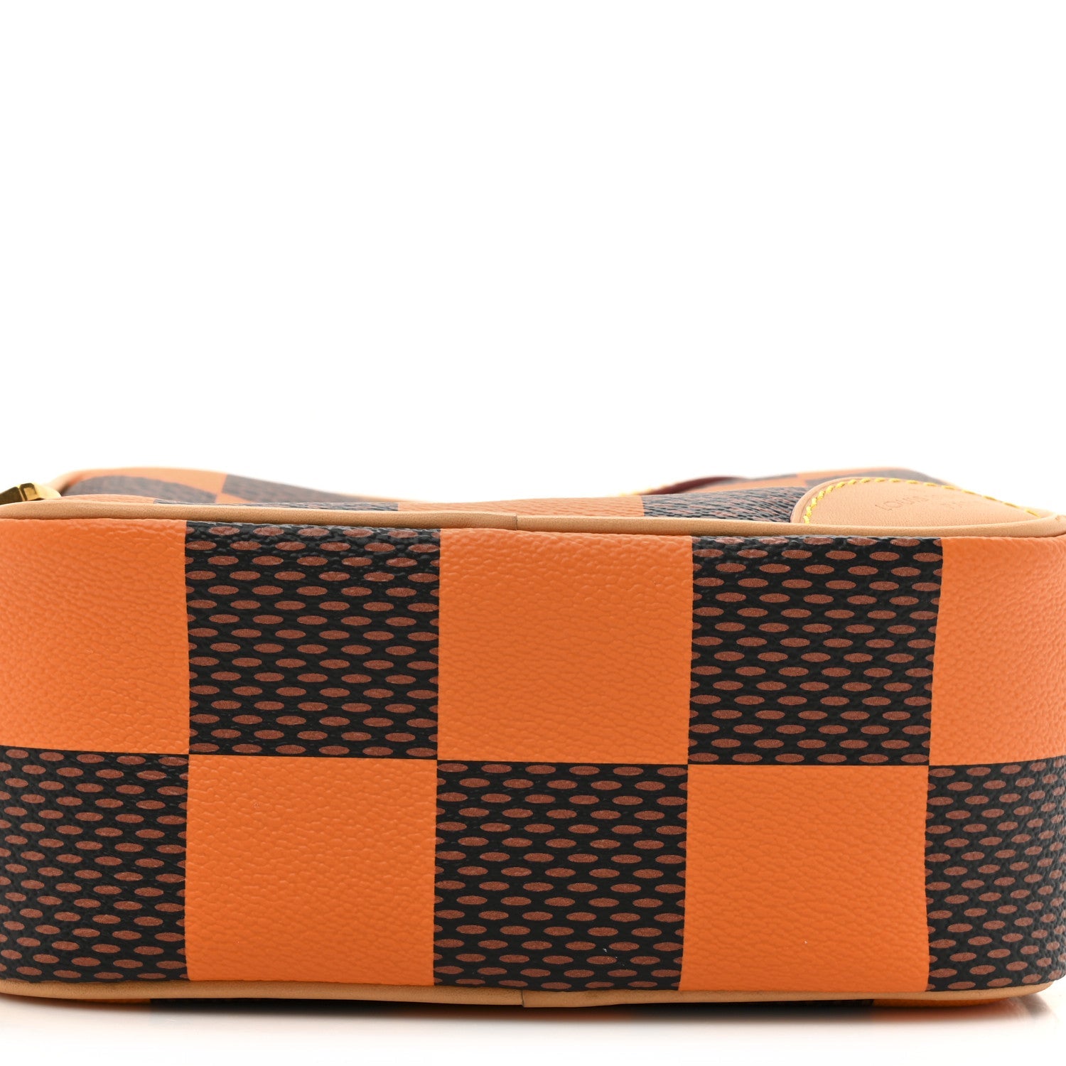 Damier Pop Chess Messenger Orange