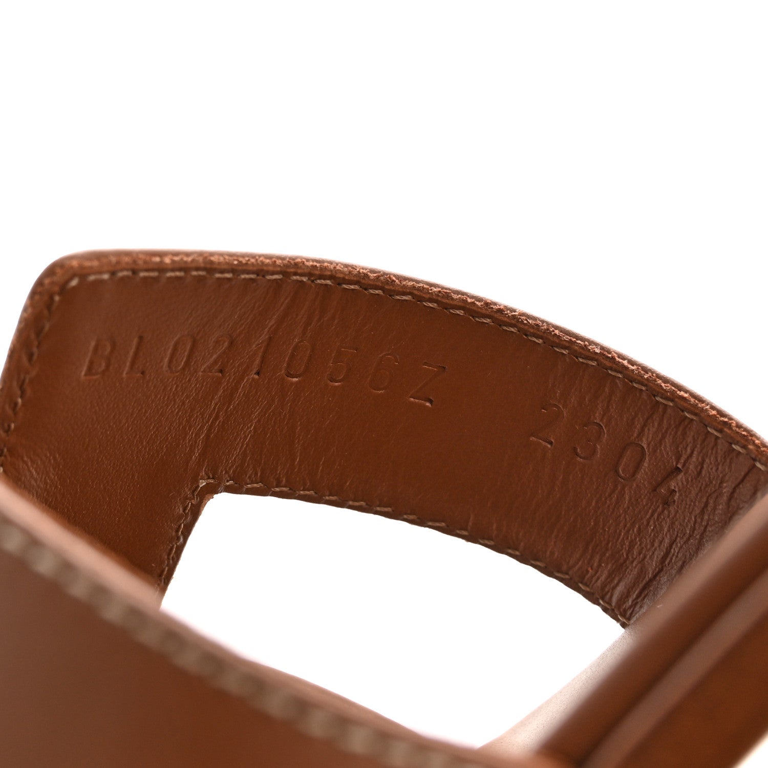 Box Calfskin Oran Sandals 38.5 Gold