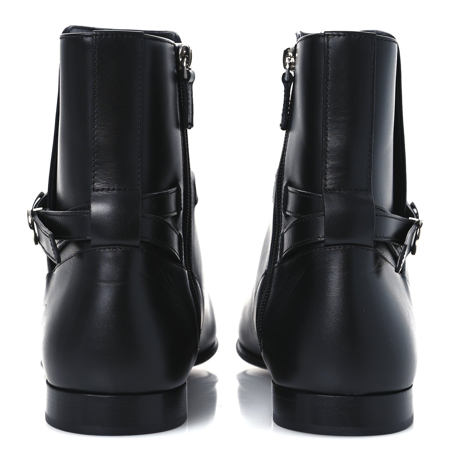 Vitello O'Lock Mens Ankle Boots 10 Black