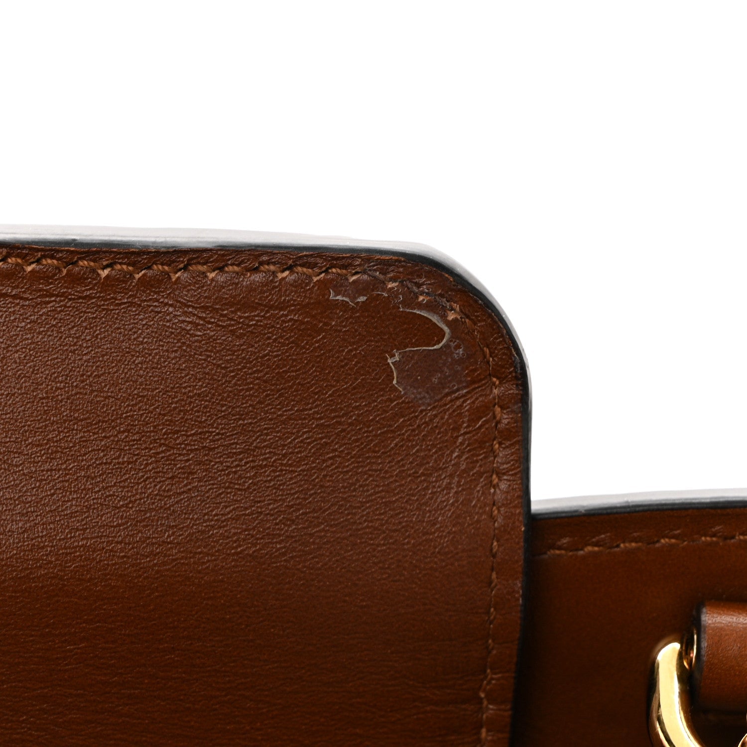 New Canvas Charisma Calfskin Crystal GG Monogram Mini Diana Tote Bag Camel Ebony