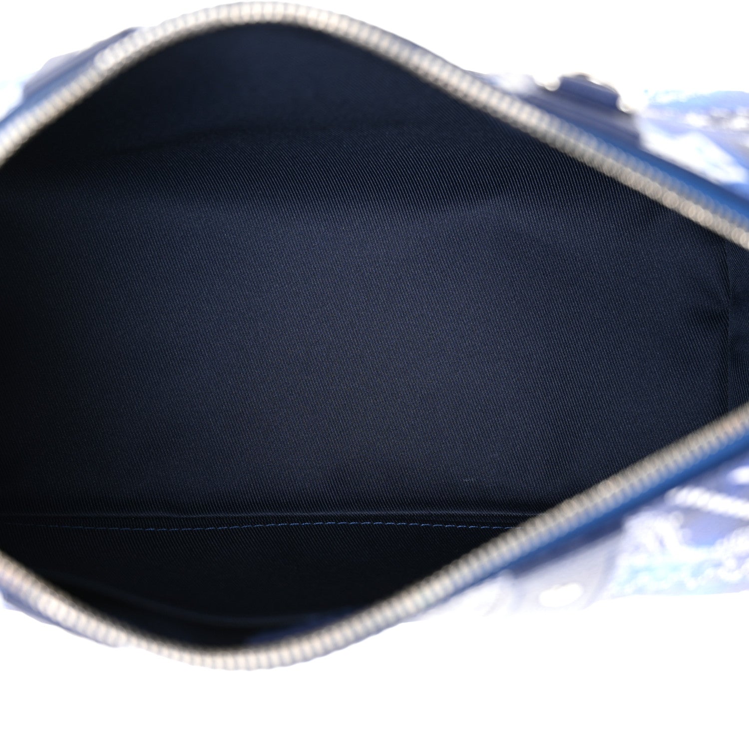 Cowhide Monogram Bandana City Keepall Blue