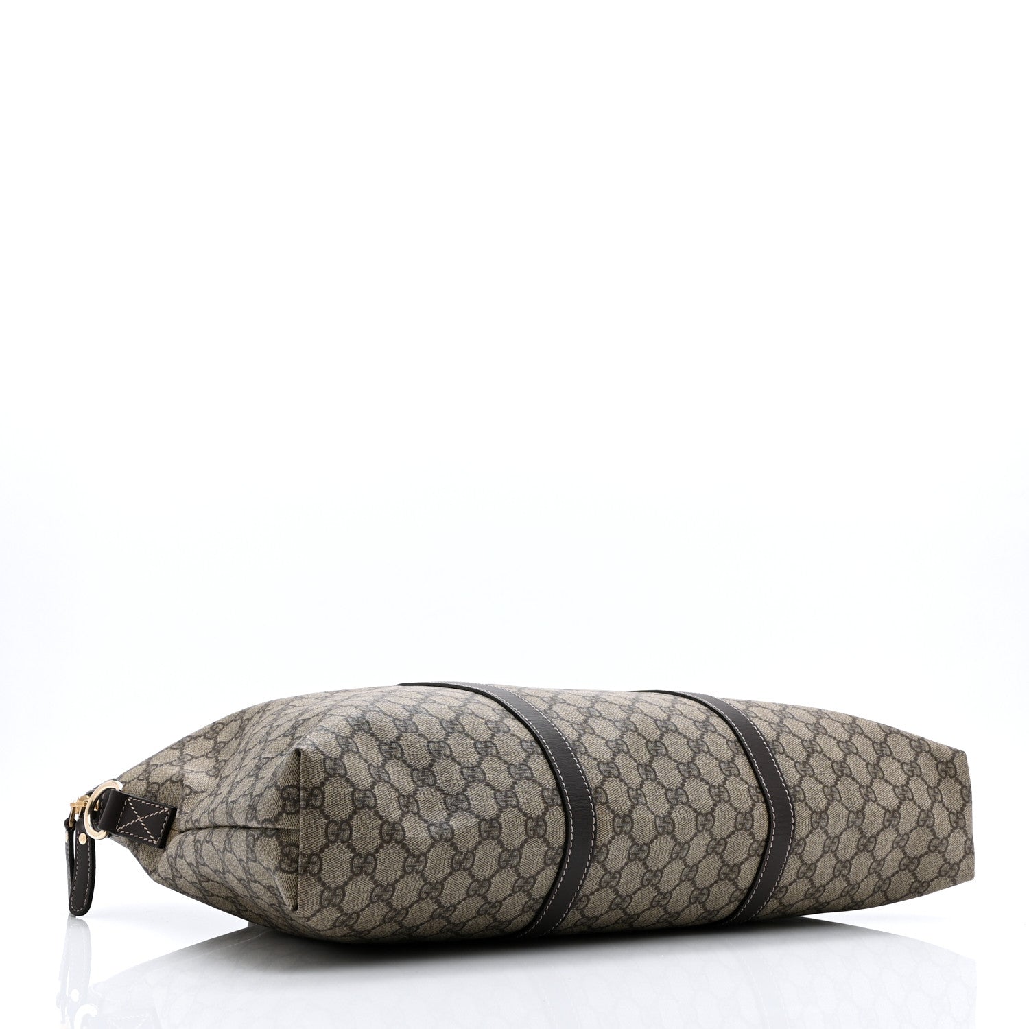 GG Plus Monogram Travel Bag Dark Brown