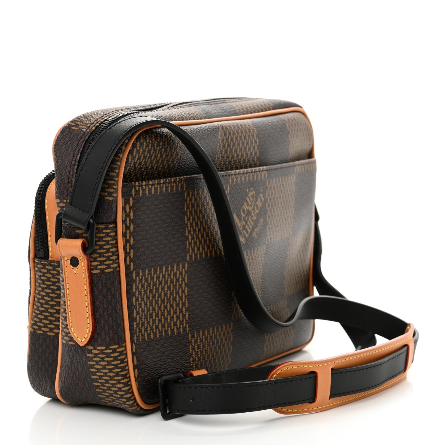 x NIGO Giant Damier Ebene Monogram Nil Messenger