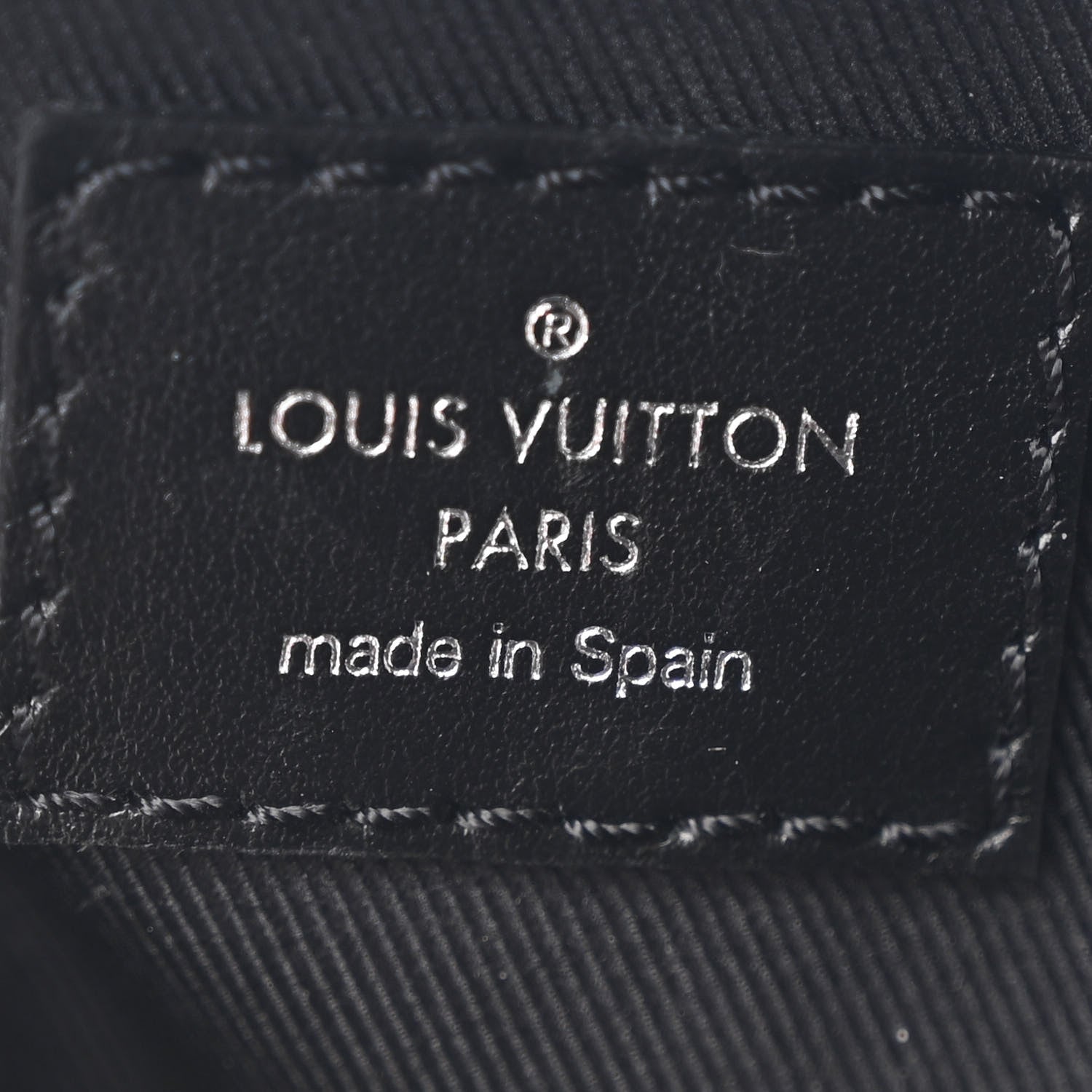 Monogram Eclipse Reverse Double Phone Pouch NM