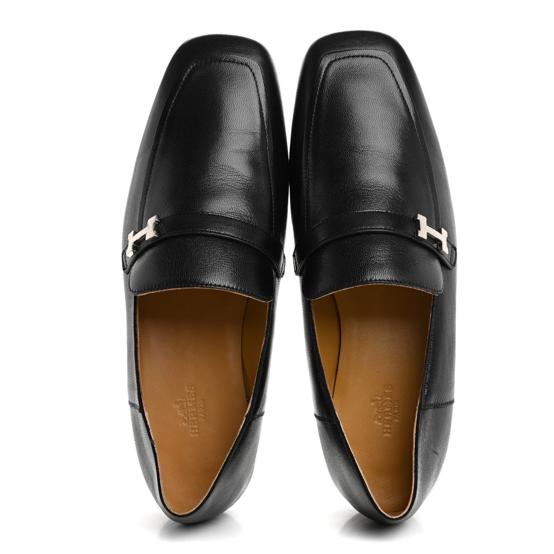 Goatskin Mens Giovanni Loafer 41 Black