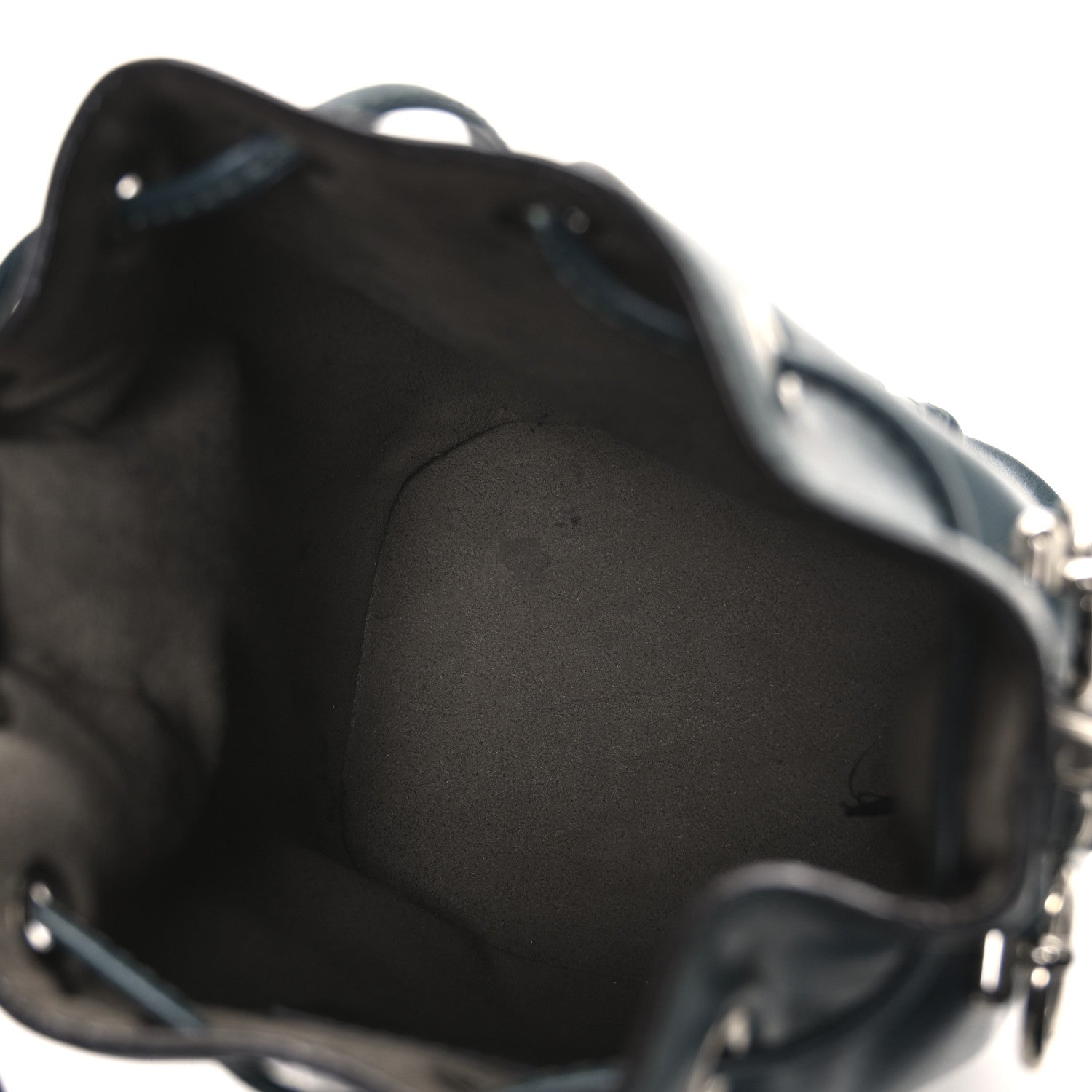 Vitello Liberty Lucido F is Fendi Mini Mon Tresor Bucket Bag Green