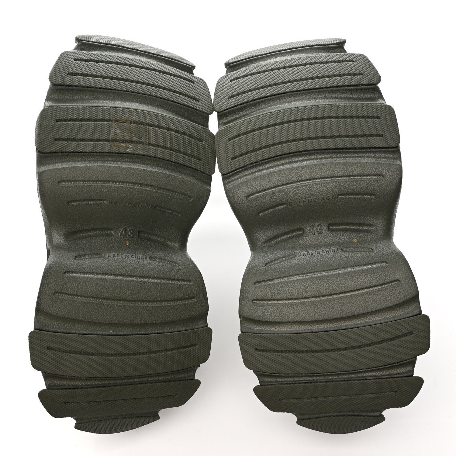 EVA Molded Mens HD Low Top Sneakers 43 Khaki