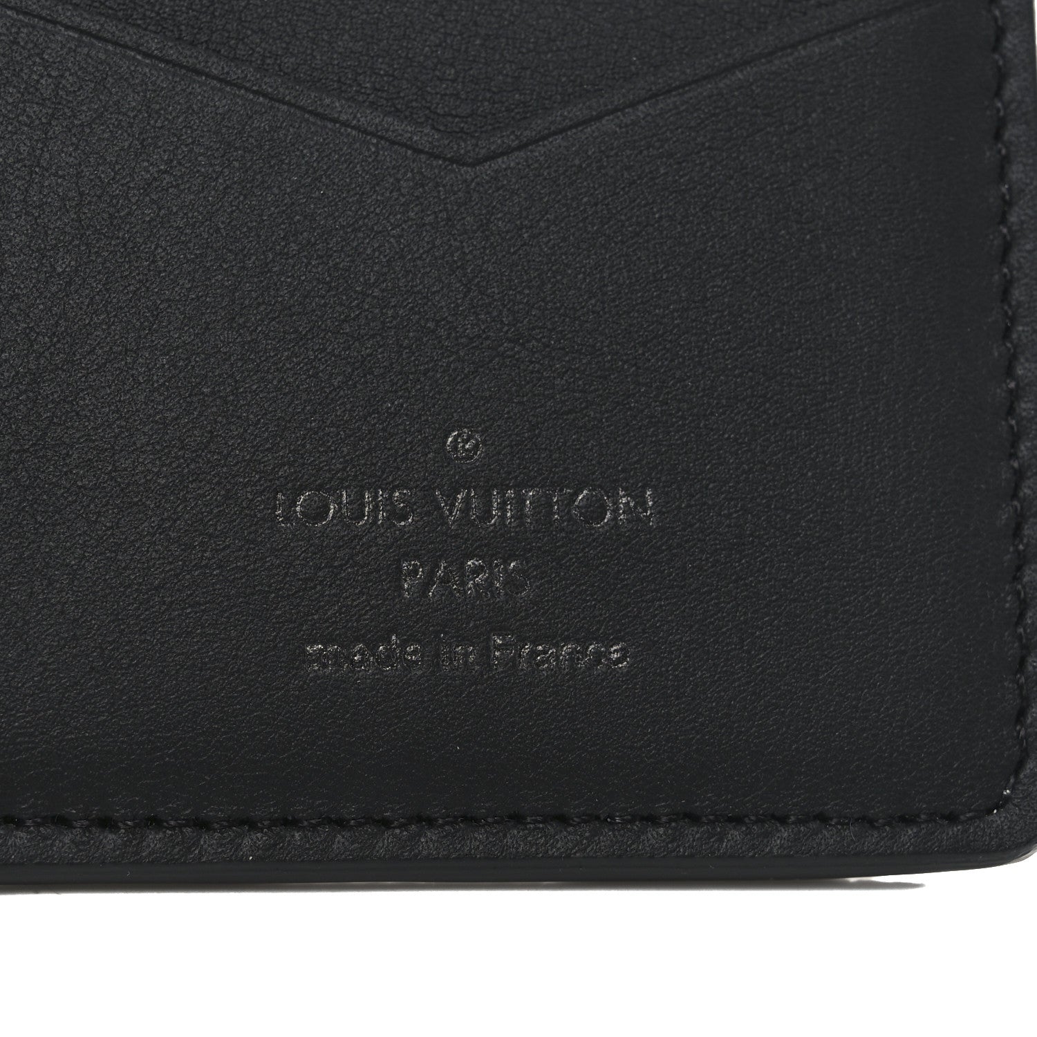 Damier Infini Pocket Organizer Black