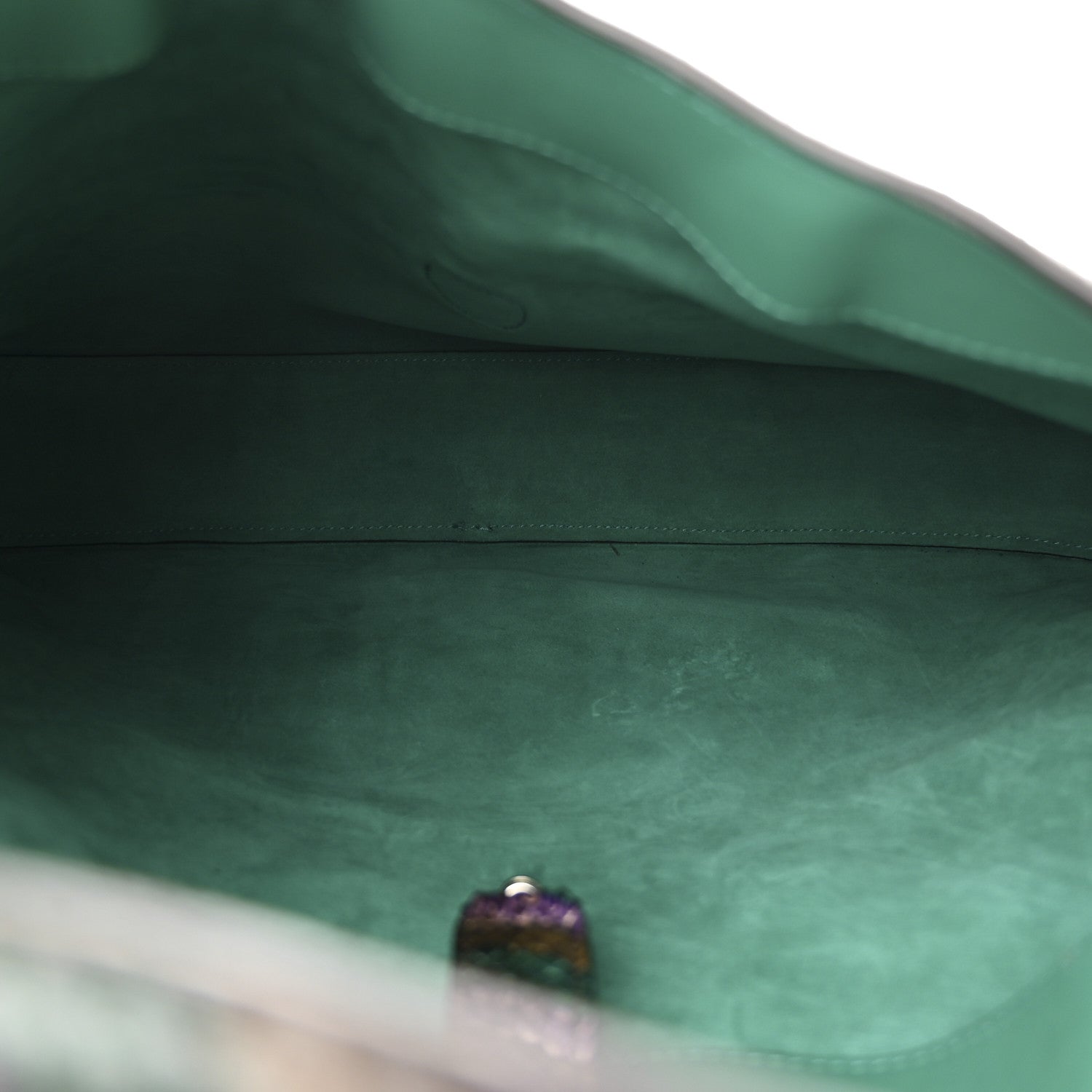 Snakeskin Large Jackie Hobo Green Multicolor