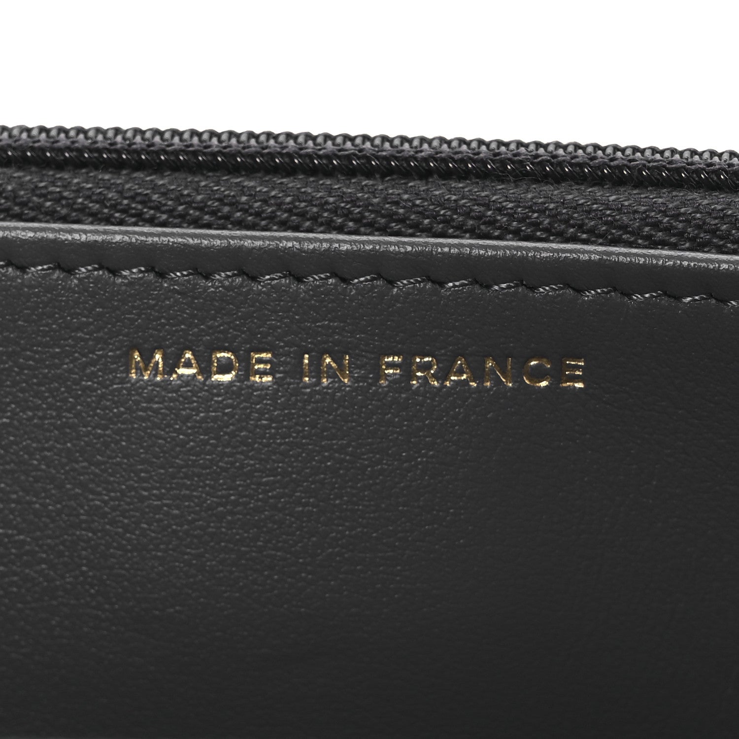 Caviar Quilted Wallet on Chain WOC Grey