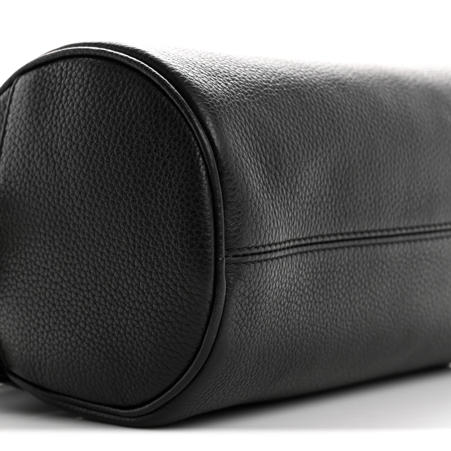 HOMME Grained Calfskin Mens Roller Messenger Black