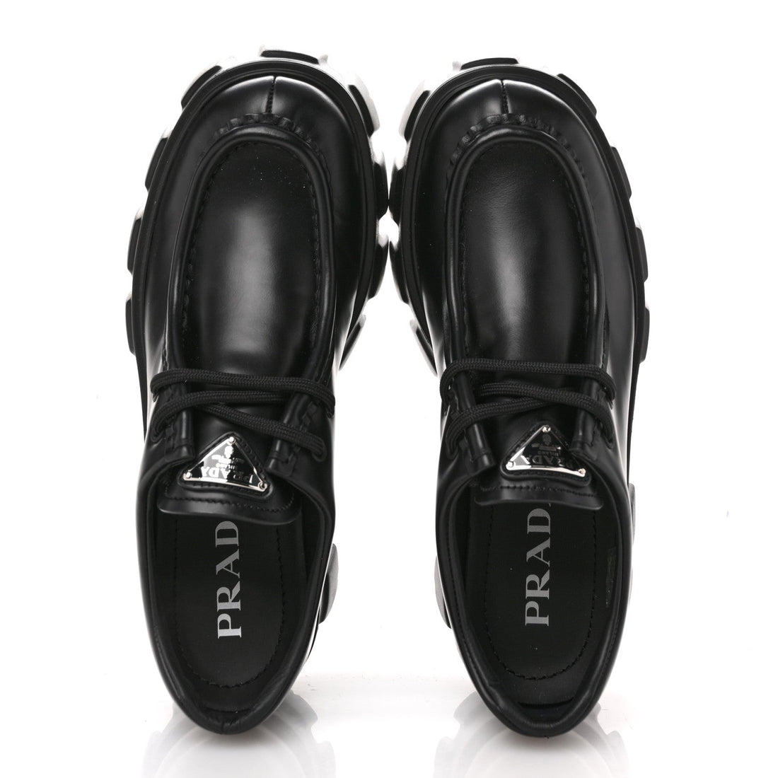 Spazzolato Rois Monolith 55mm Derby Loafers 37.5 Black