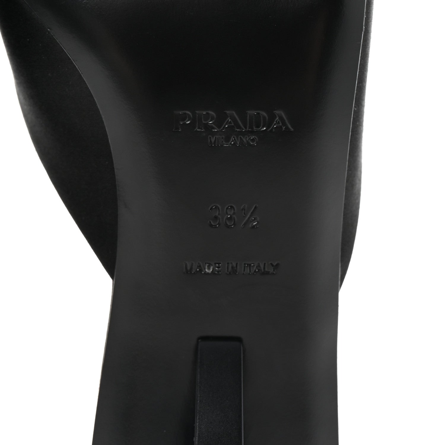 Satin Modellerie Mules 38.5 Black