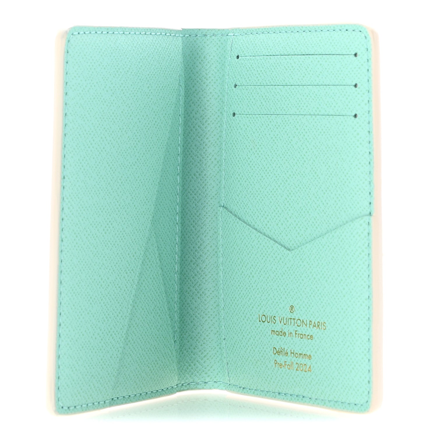 Damier Heritage Pocket Organizer White