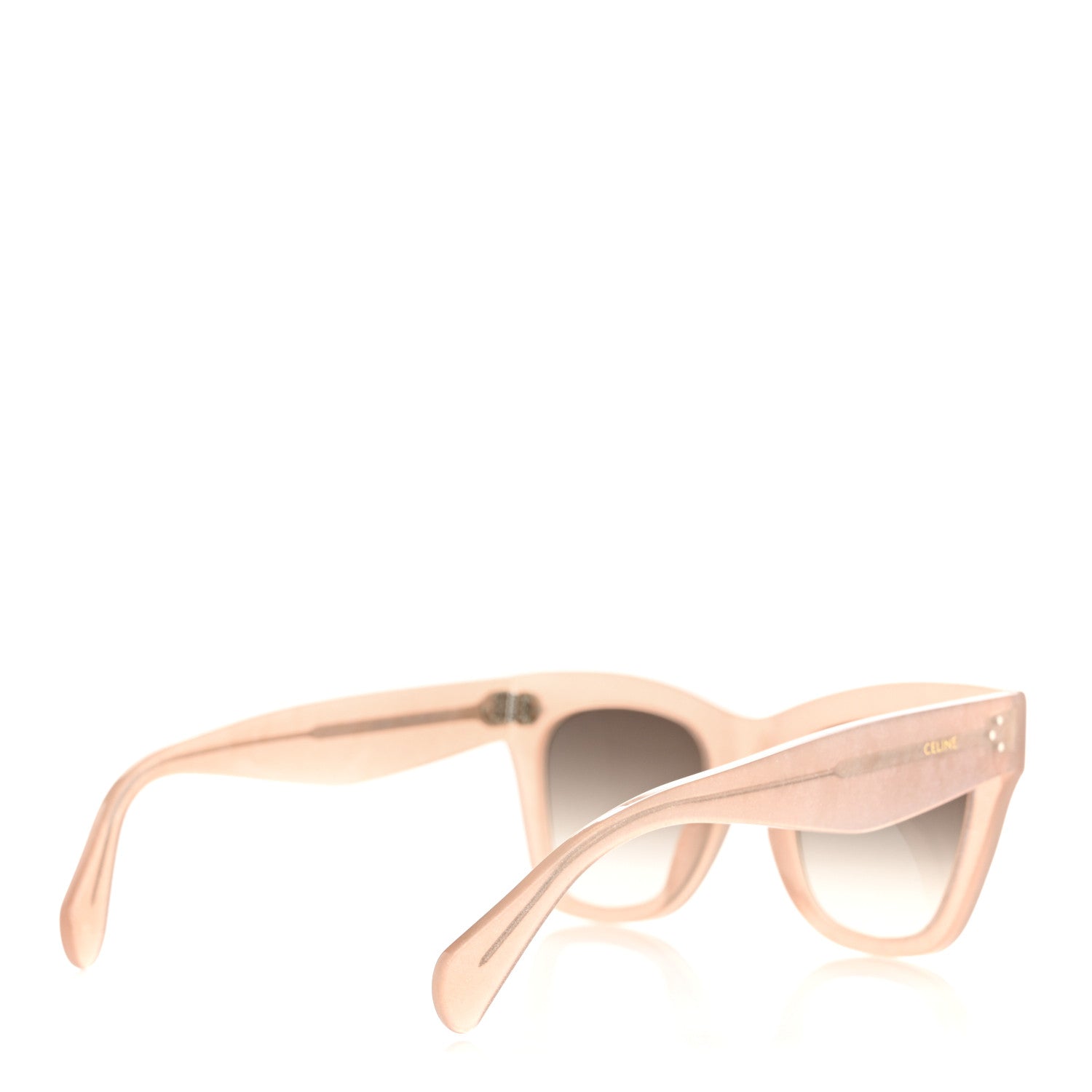 Glitter Acetate Cat Eye Sunglasses CL4004IN Transparent Pink