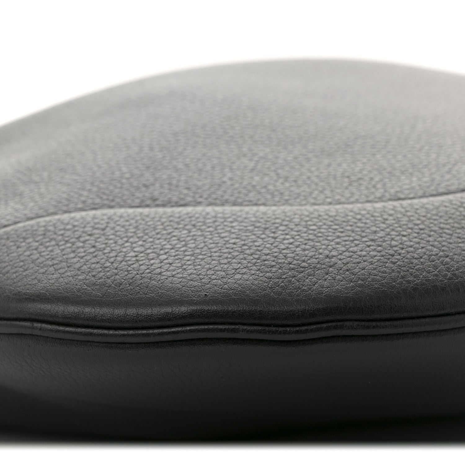 Soft Grained Calfskin Maxi B Hobo Black