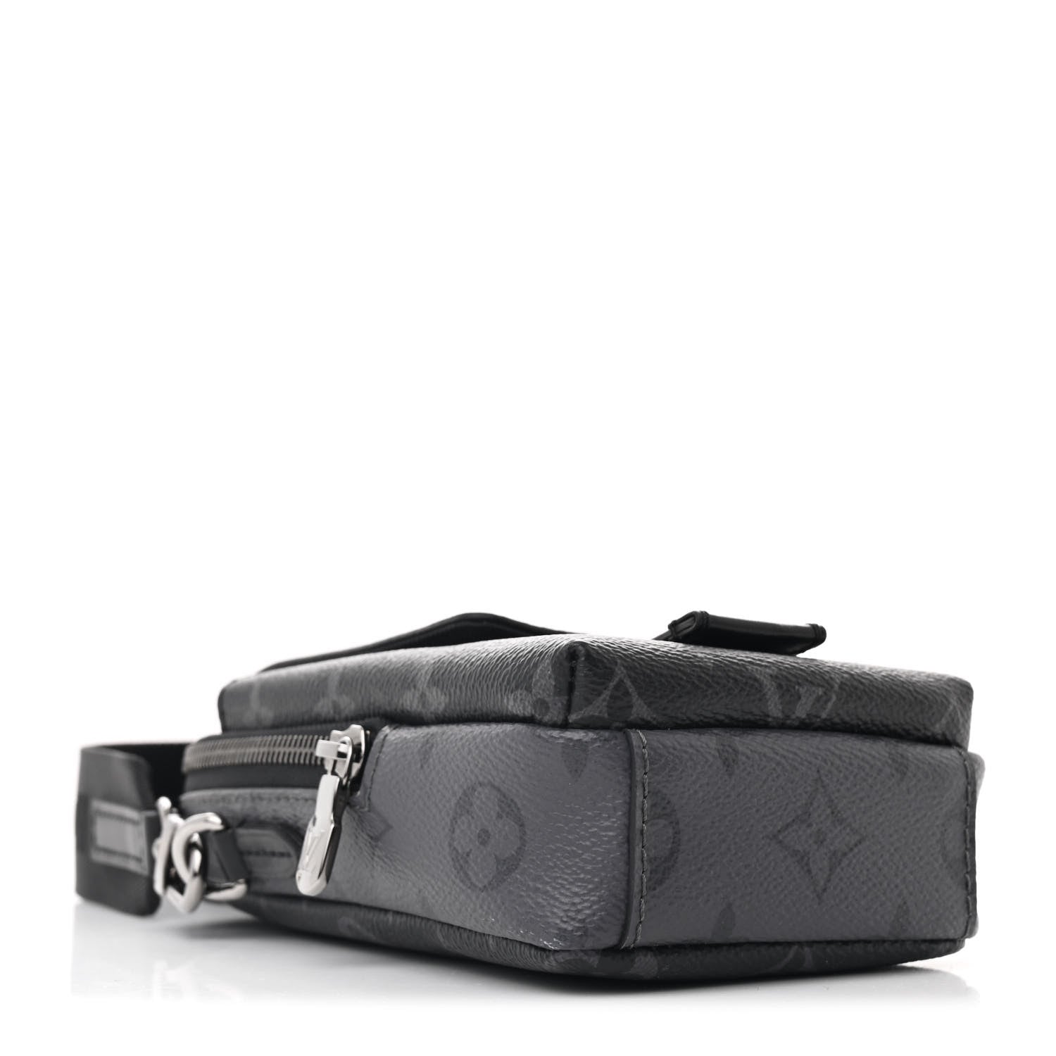 Monogram Eclipse Reverse Double Phone Pouch NM