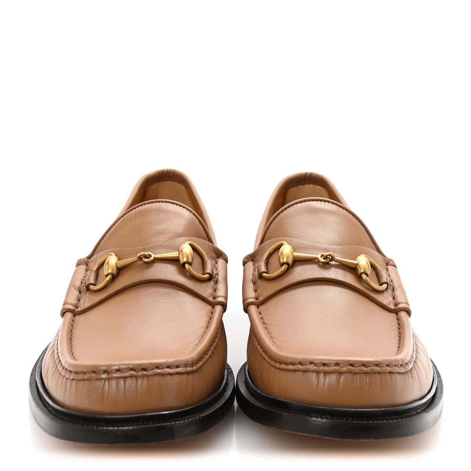 Mandala Goatskin Mens Horsebit Loafers 10 Friky Taupe