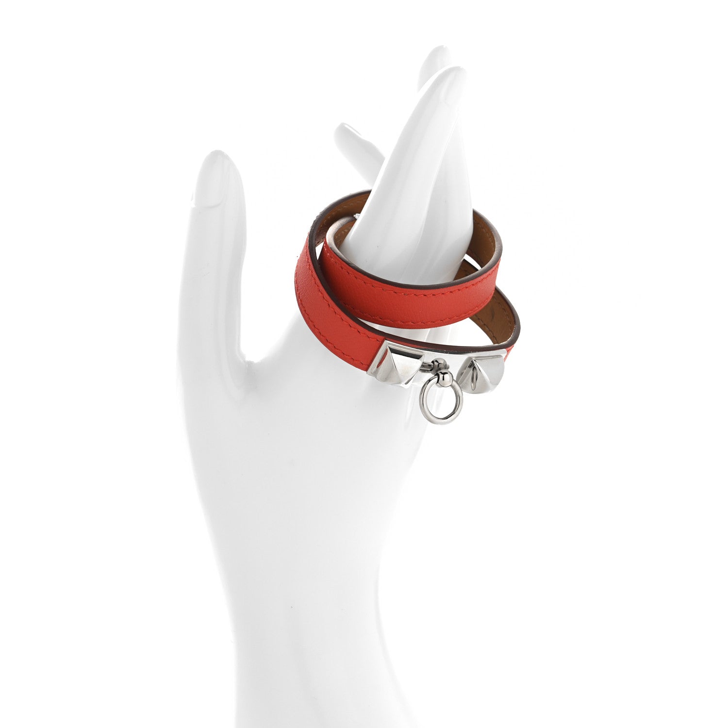 Swift Rivale Double Tour Bracelet XS Rouge Casaque