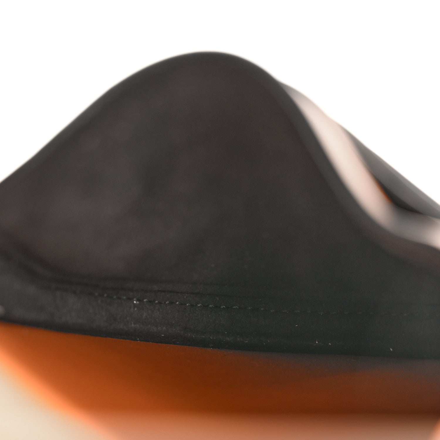 Soft Calfskin Mini Heel Pouch Tan