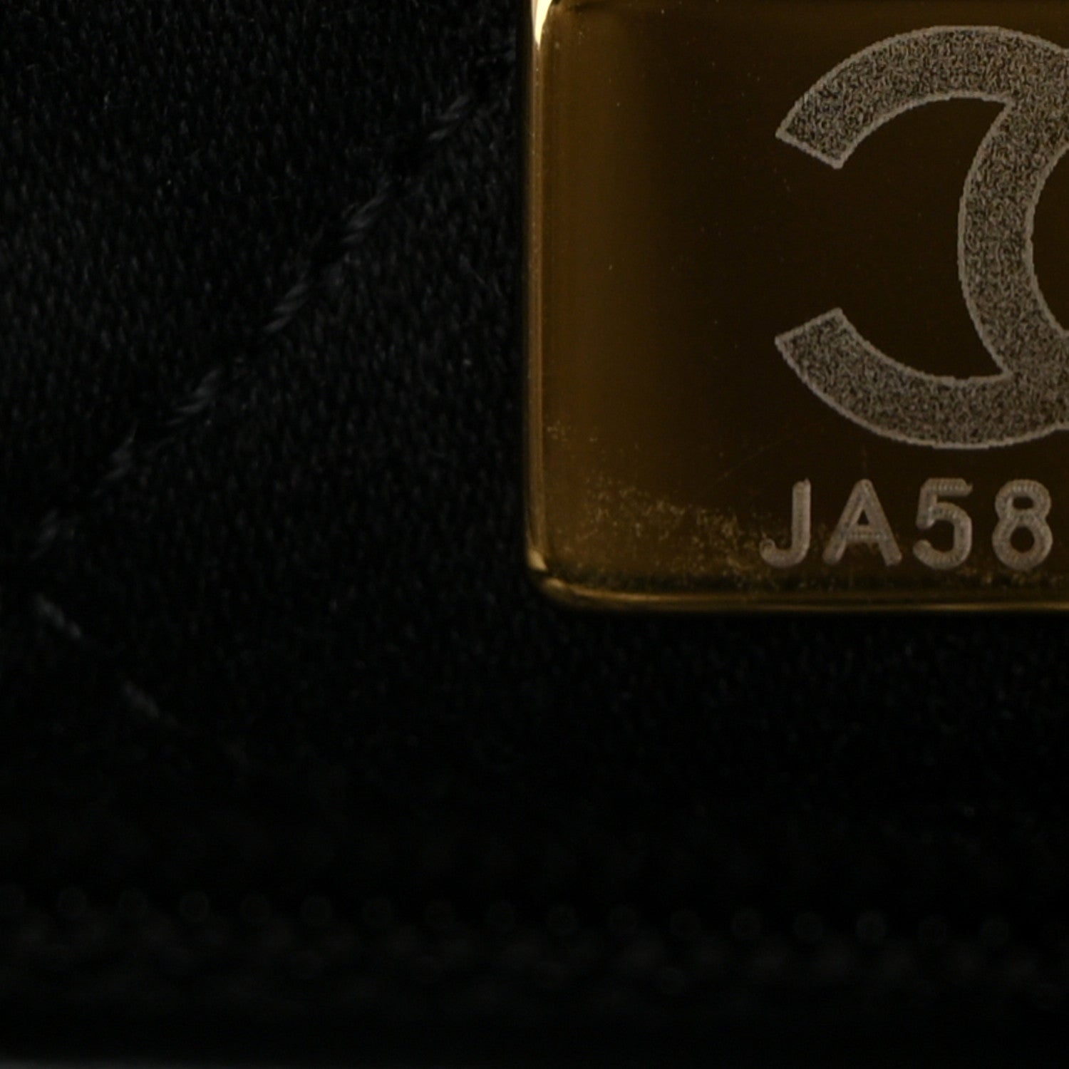 Shiny Calfskin Quilted Chanel 22 Backpack Black