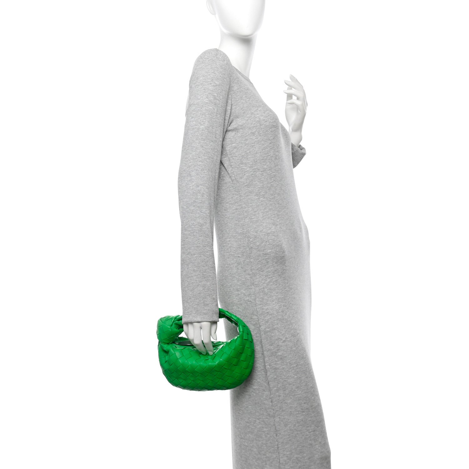 Nappa Intrecciato Mini Jodie Parakeet