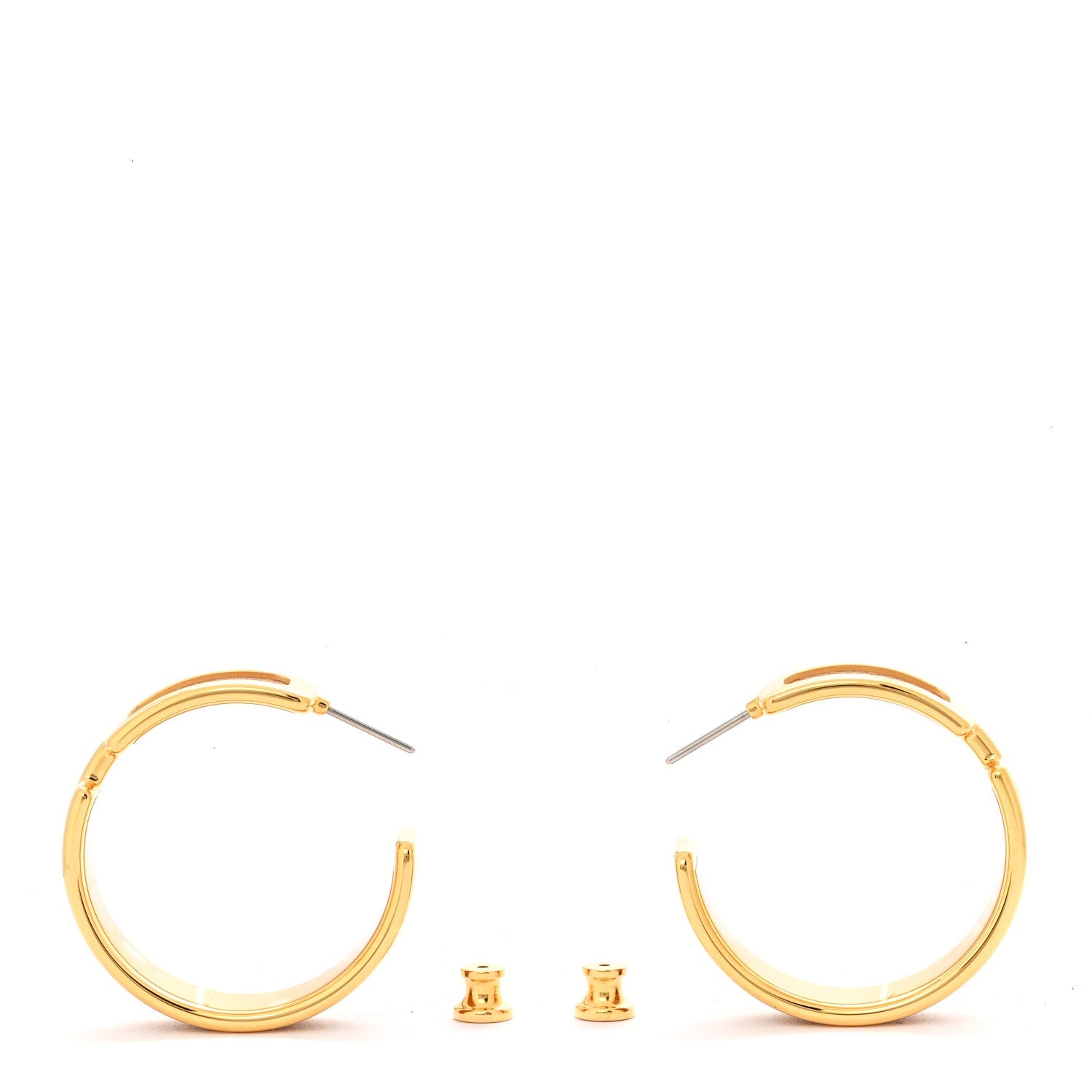 Epsom Olympe Hoop Earrings Gold