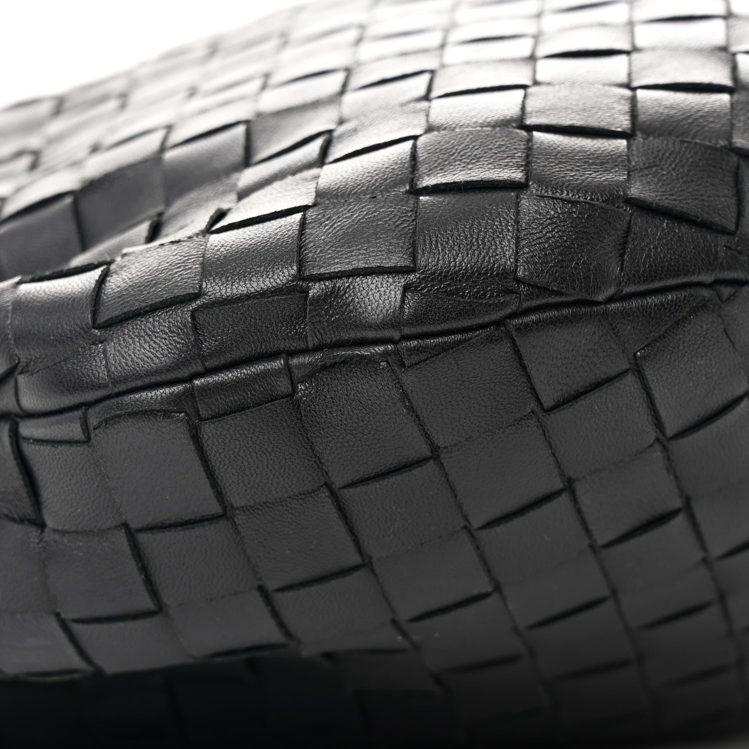 Nappa Intrecciato Teen Jodie Hobo Black