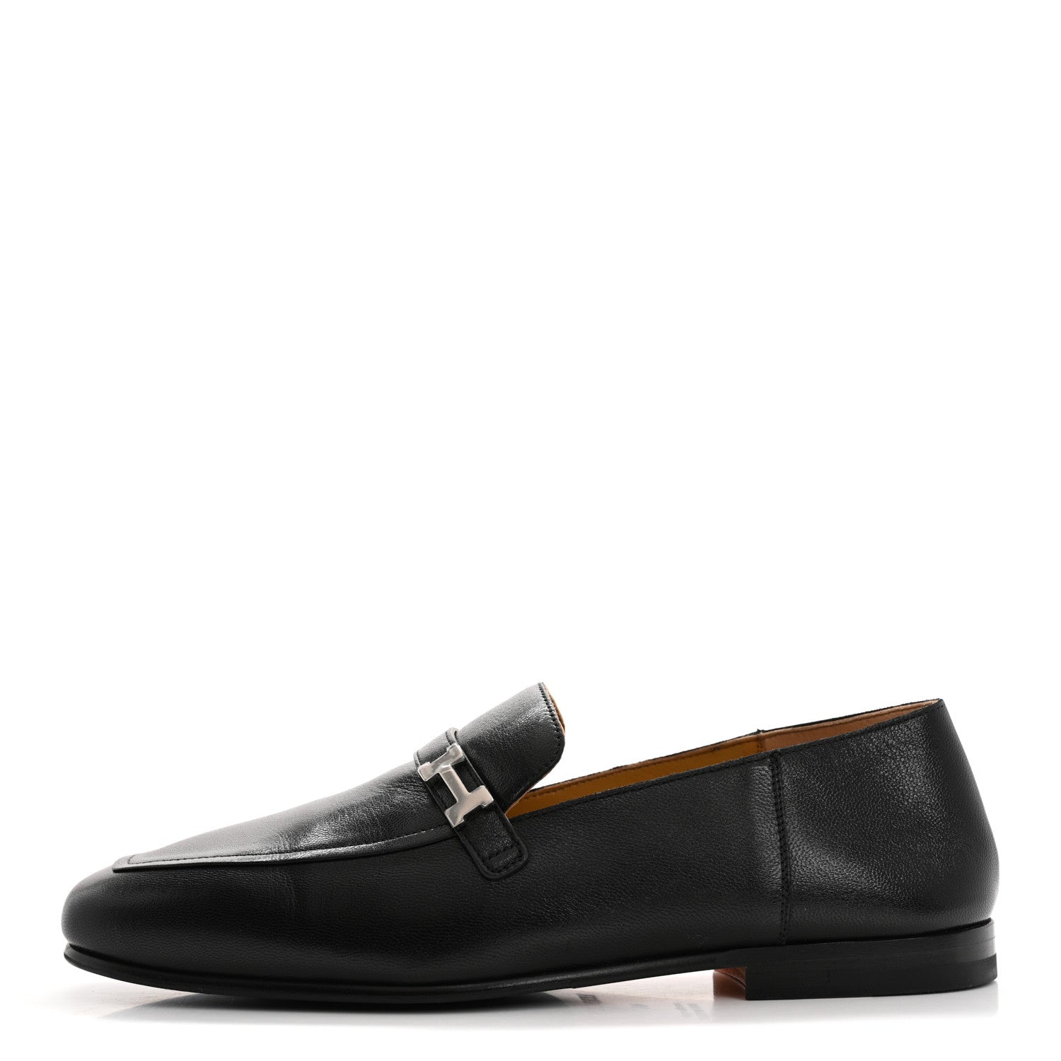 Goatskin Mens Giovanni Loafer 41 Black