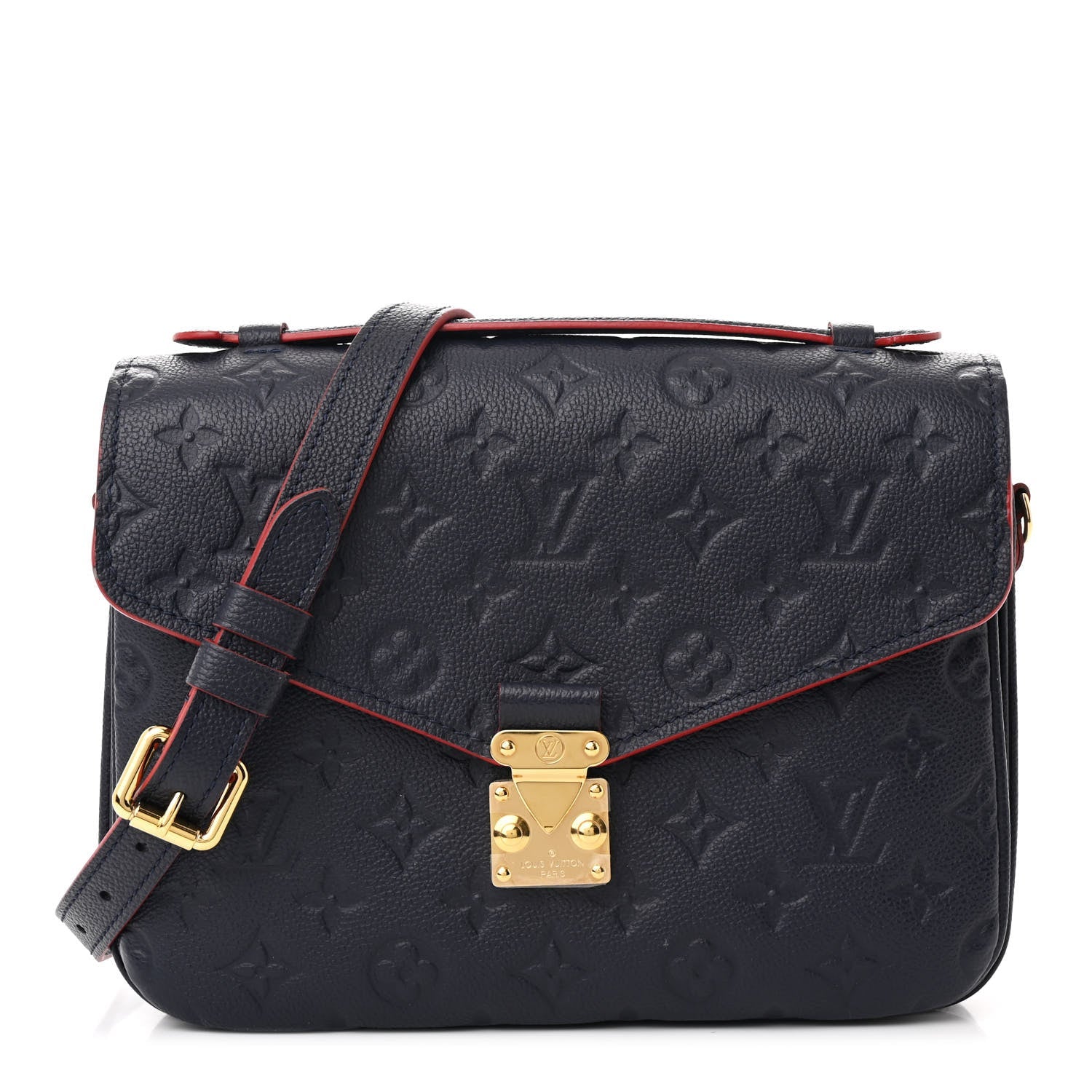 Empreinte Pochette Metis Marine Rouge