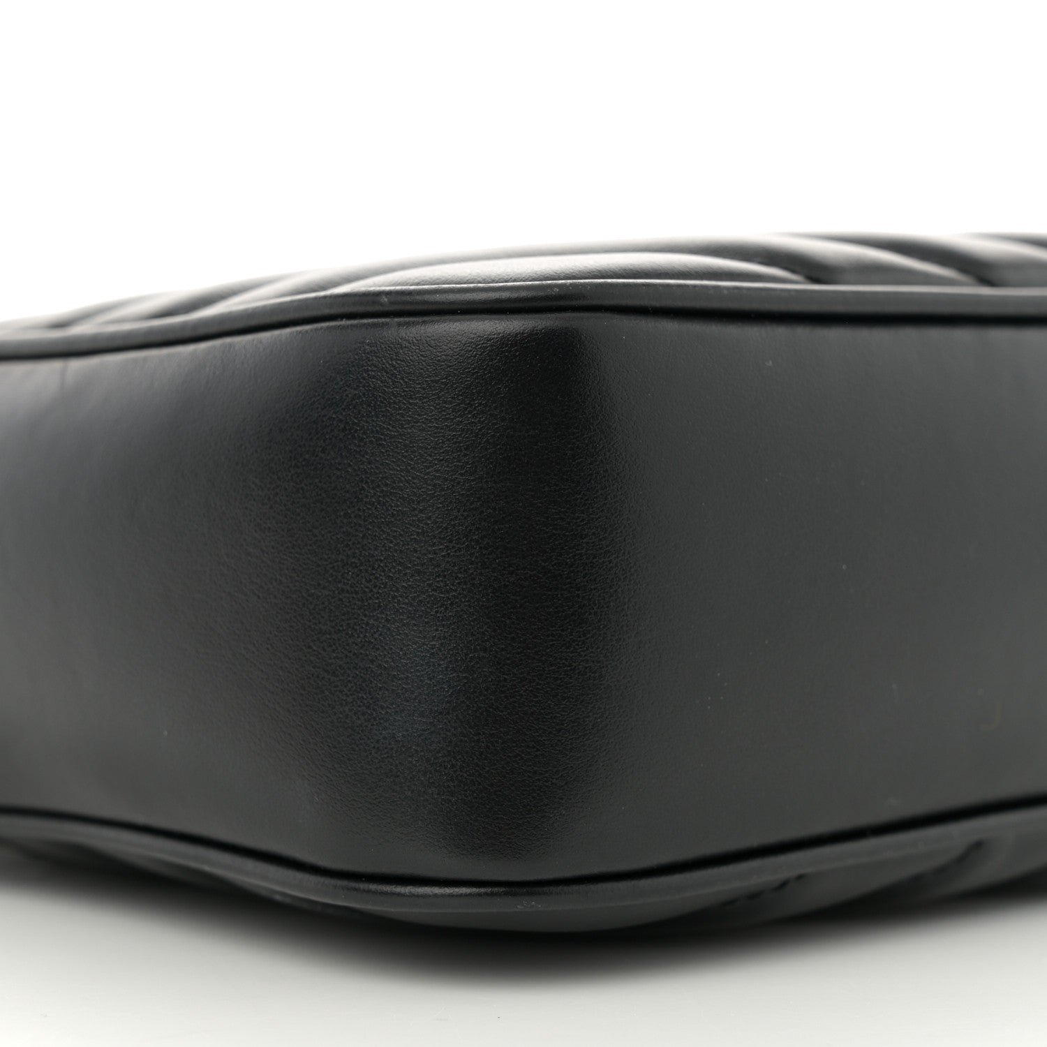 Calfskin Matelasse Monogram Lou Camera Bag Black