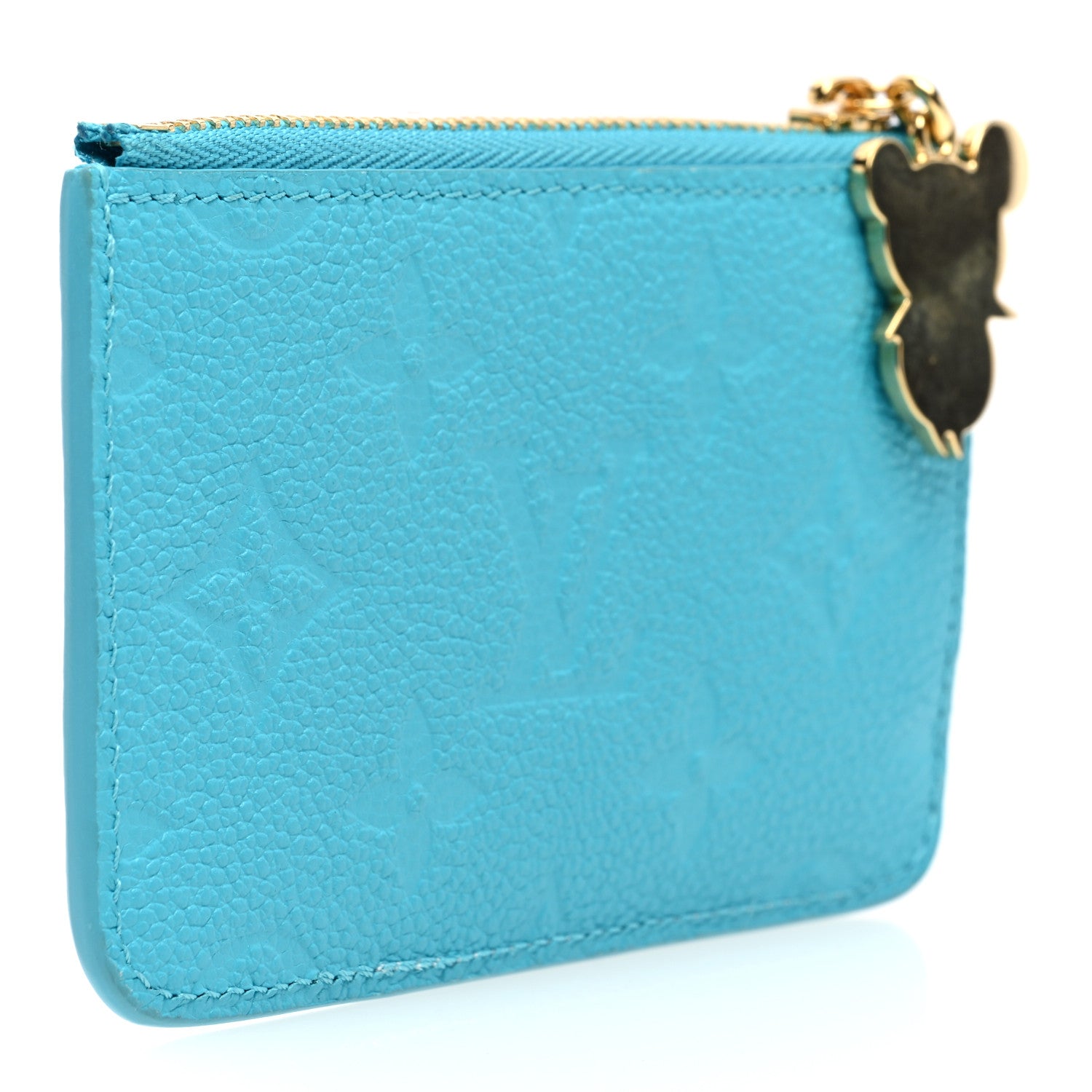 LV X TM Monogram Romy Card Holder Kabira Blue