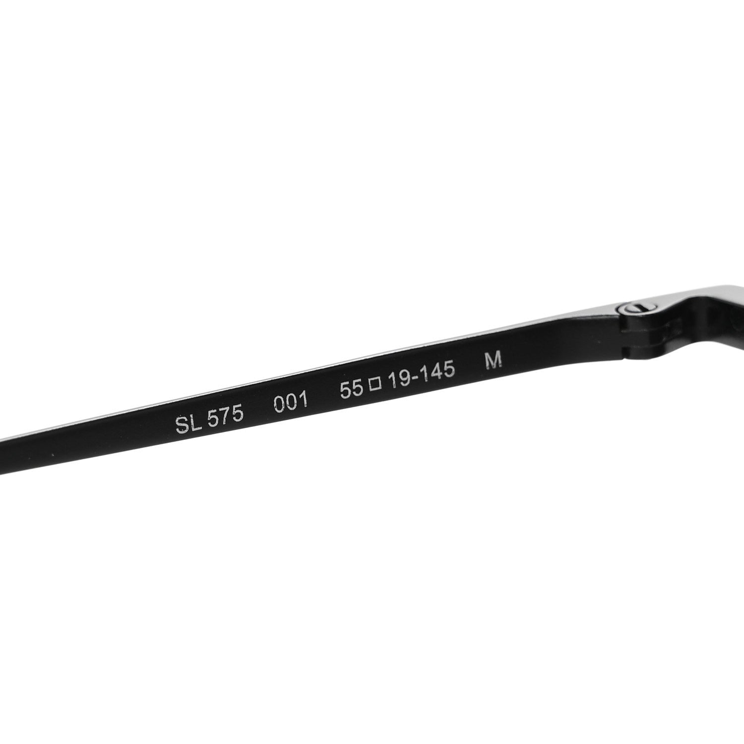 Metal Round Aviator SL 575 Sunglasses Black