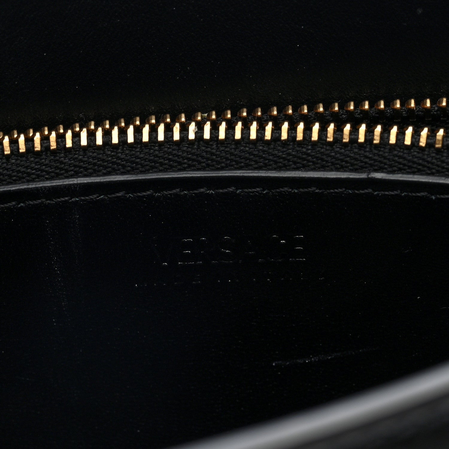 Calfskin Large Greca Goddess Hobo Black