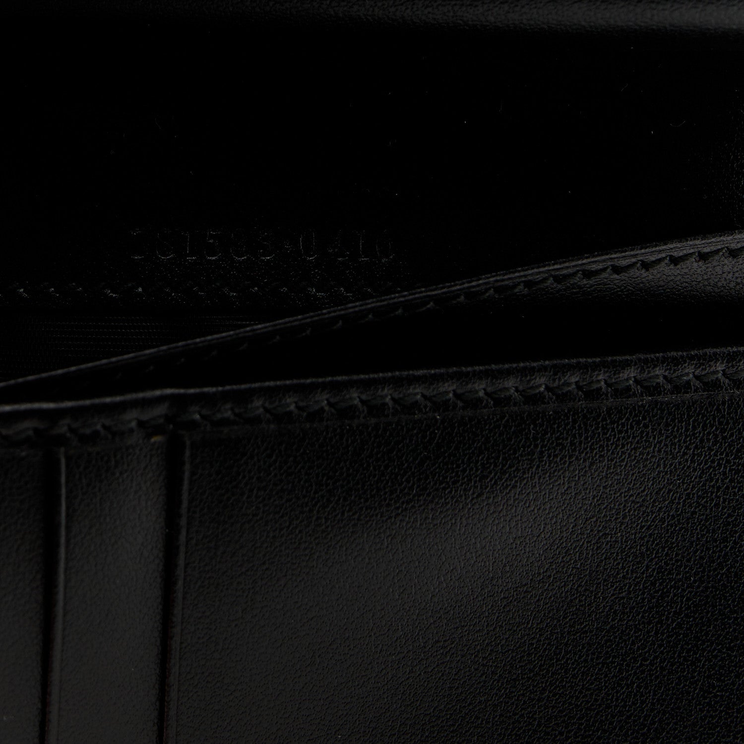 Calfskin Matelasse GG Marmont Wallet Black