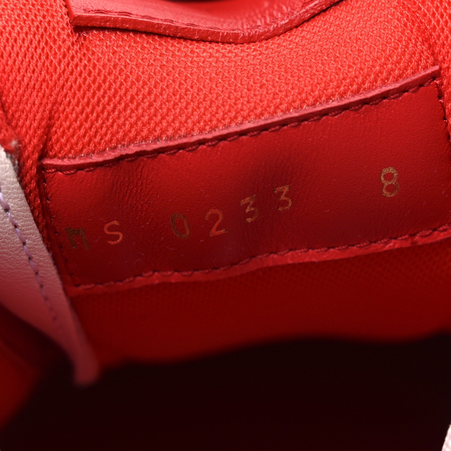 Calfskin Maxi Damier Mens Rivoli Sneakers 8 Orange White