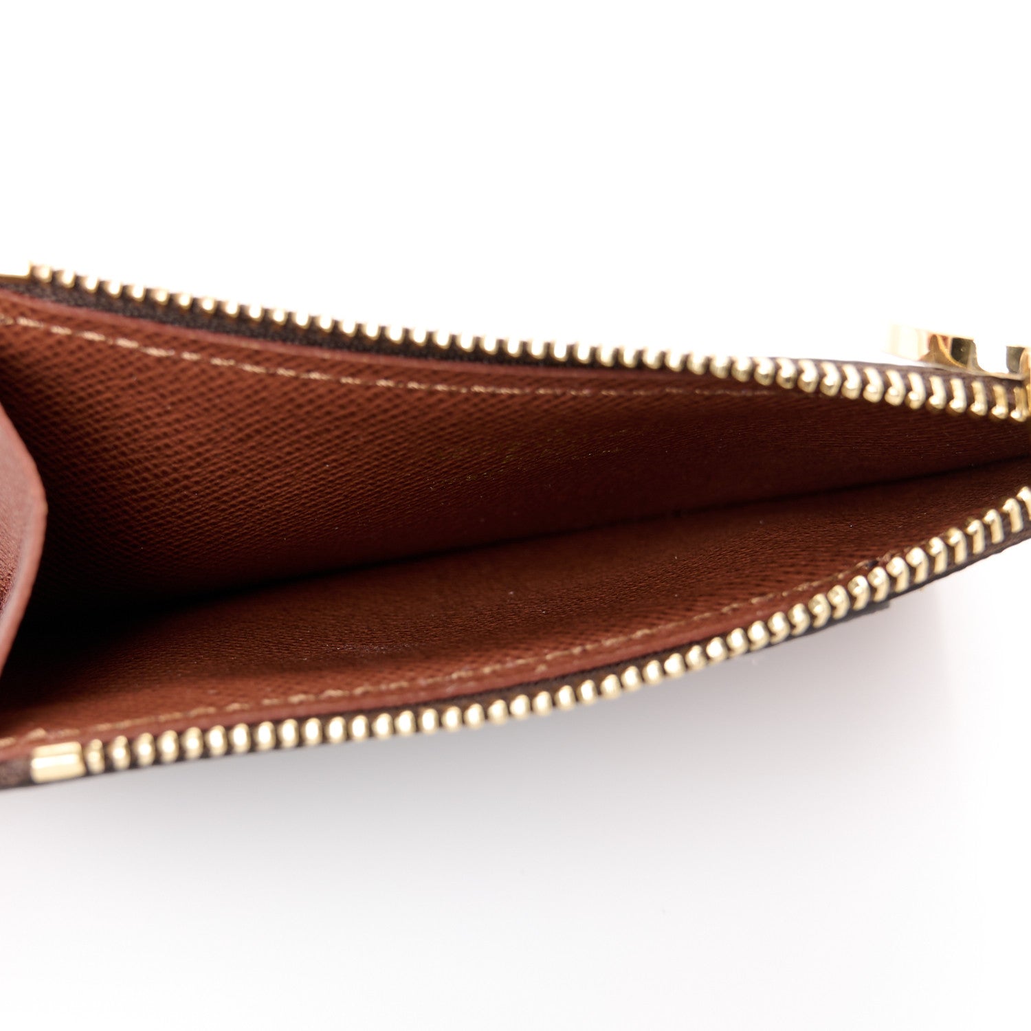 Monogram Zipped Romy Card Holder