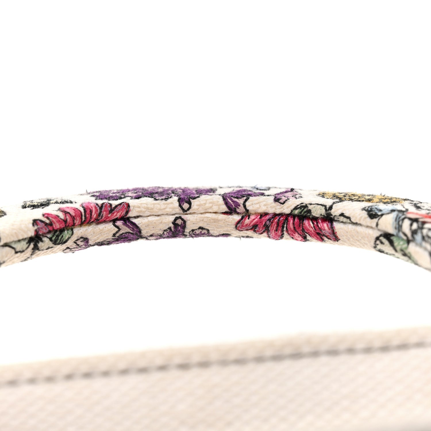 Canvas Florilegio Embroidered Medium Lady D-Lite White Multicolor