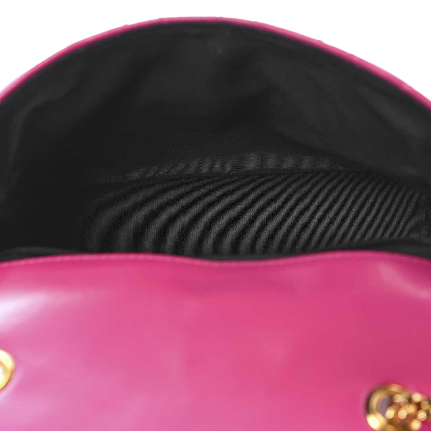 Nappa Quilted Medusa Chain Crossbody Pink