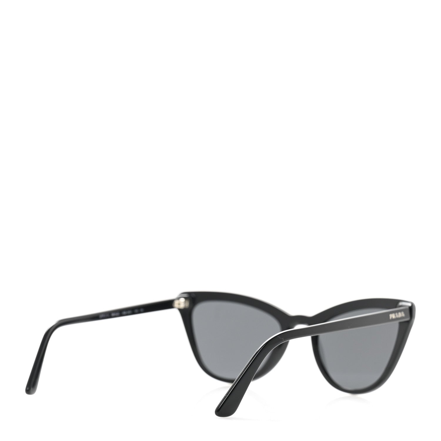 Acetate Cat Eye Sunglasses SPR 01V Black