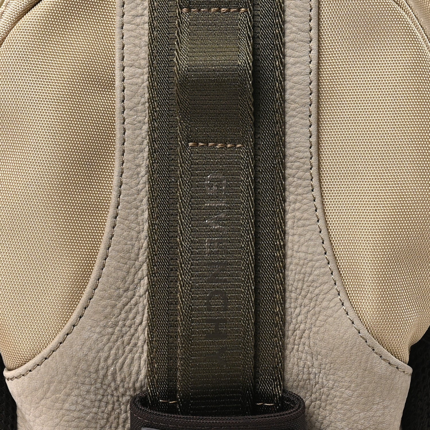 Nylon Nubuck G-Trail Small Sling Bag Brown