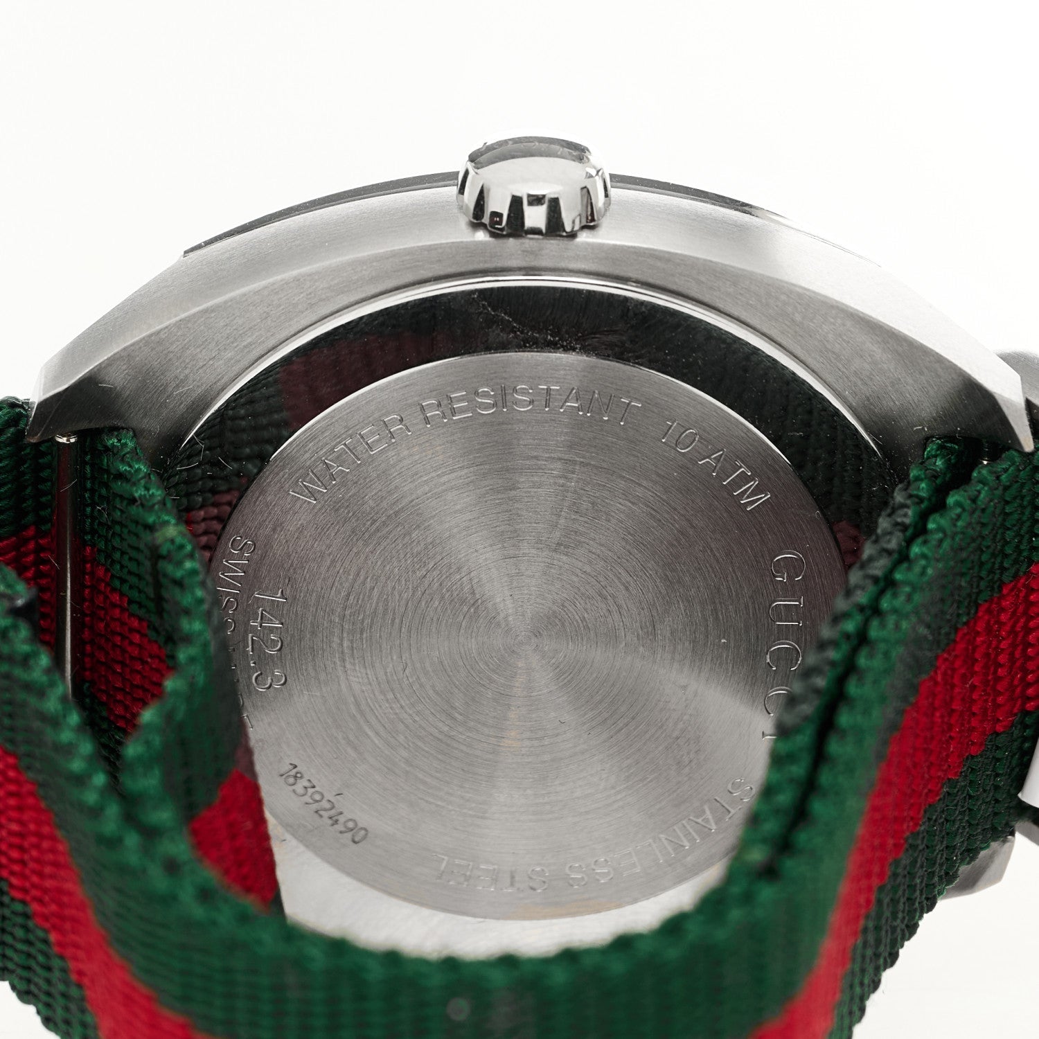 Stainless Steel Nylon 41mm GG2570 Quartz Watch Black