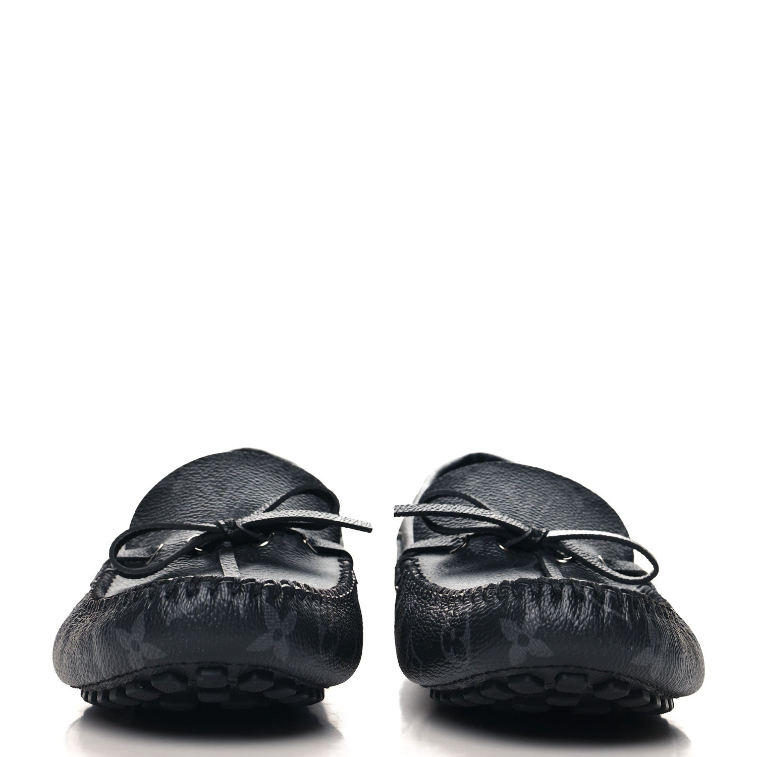 Monogram Eclipse Mens Arizona Car Shoe Moccasin Loafers 6