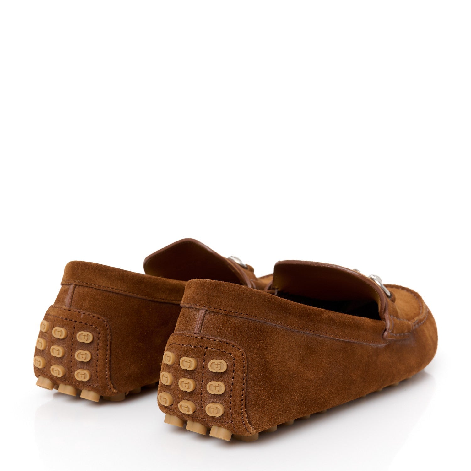 Suede Mens Horsebit Driver Loafers 9 Cuir