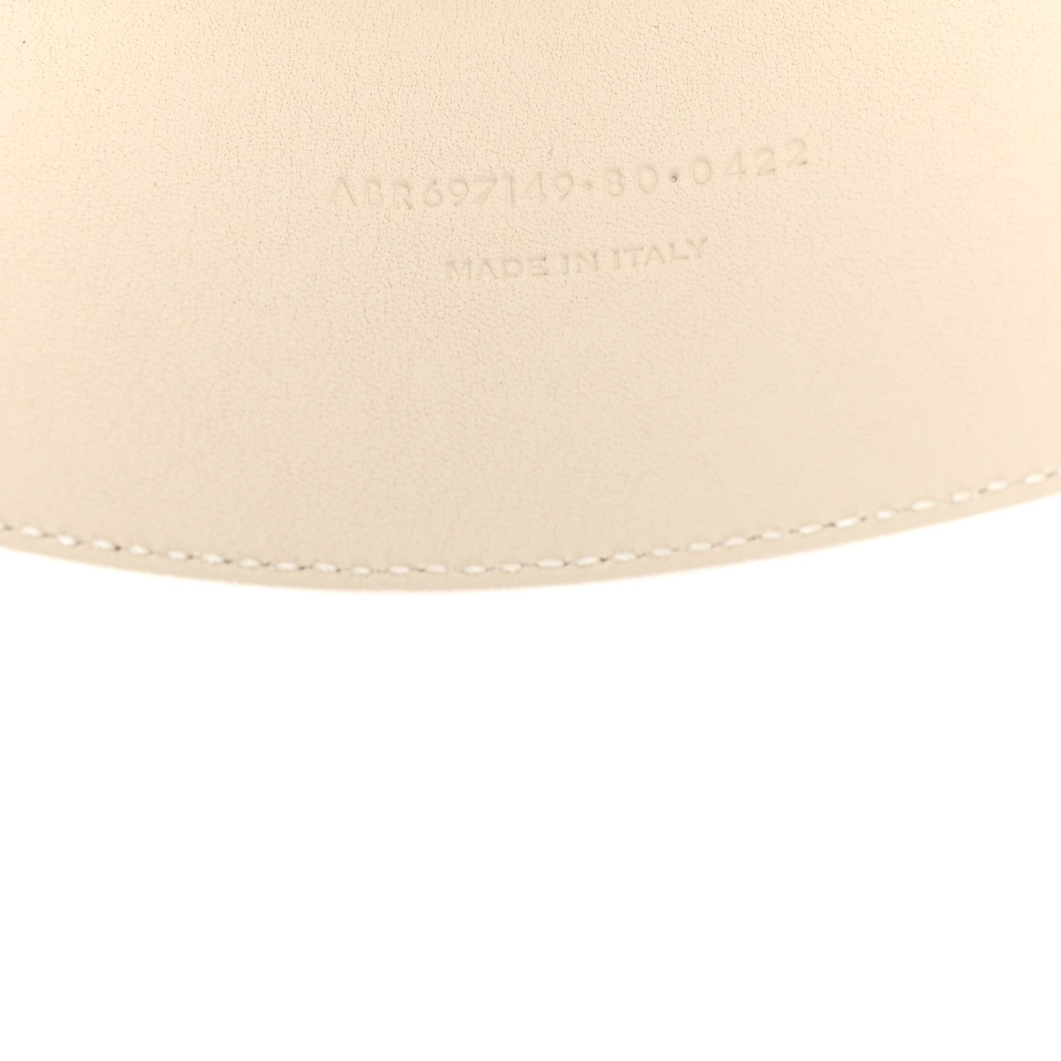 Snakeskin Corset Buckle Belt White