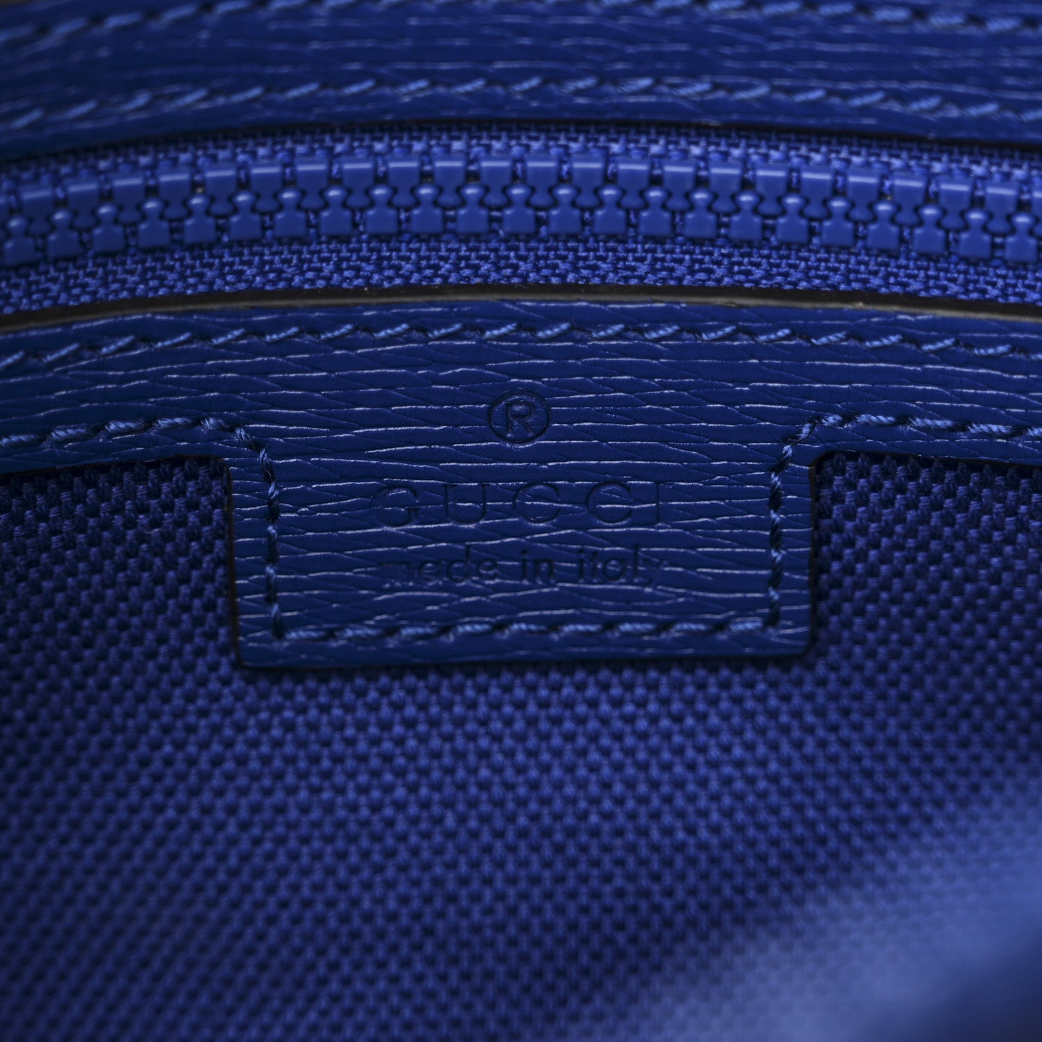 New Shanghai Calfskin Interlocking G Logo Camera Crossbody Bag Cobalt Blue Orange