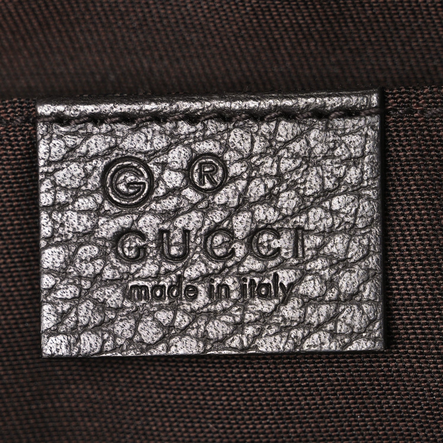 Monogram Belt Bag Dark Brown